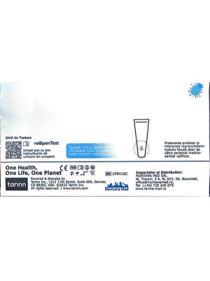 TEST RAPID SARS-COV 2 AG&INFLUENZA A&B/RSV 4 IN 1 COMBO* 1 BUC REOPEN